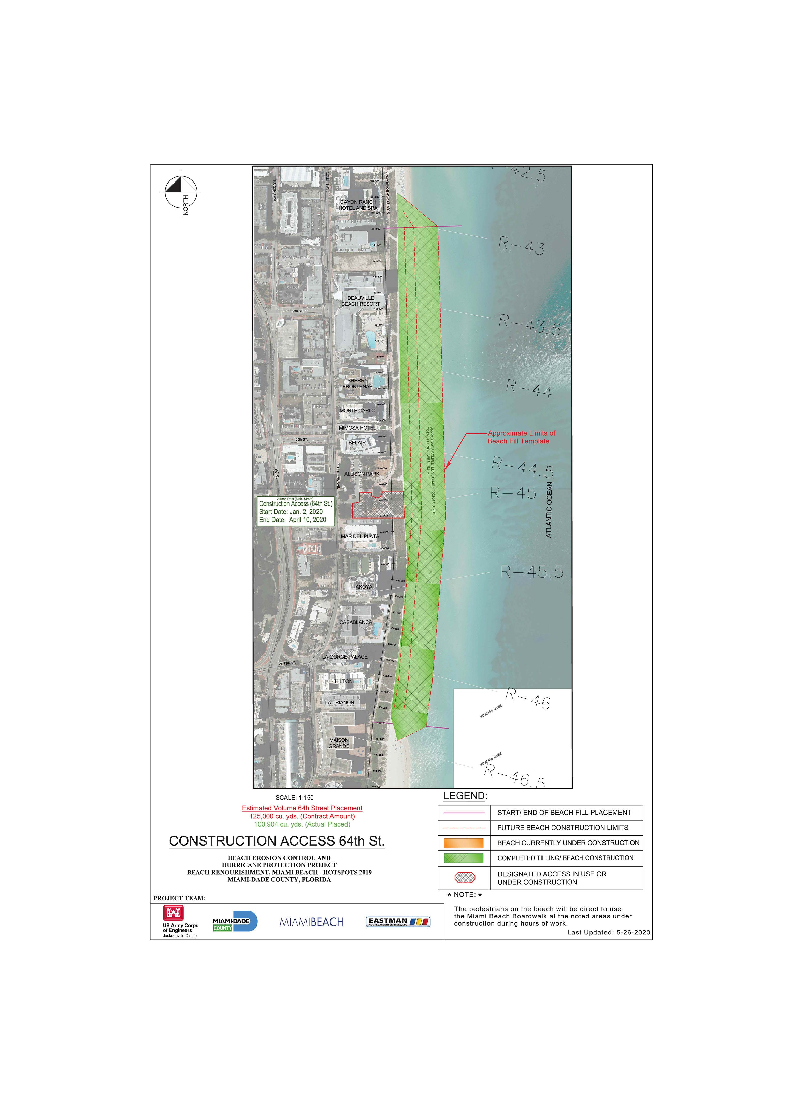 Image of the Allison Park reach completed April 10.